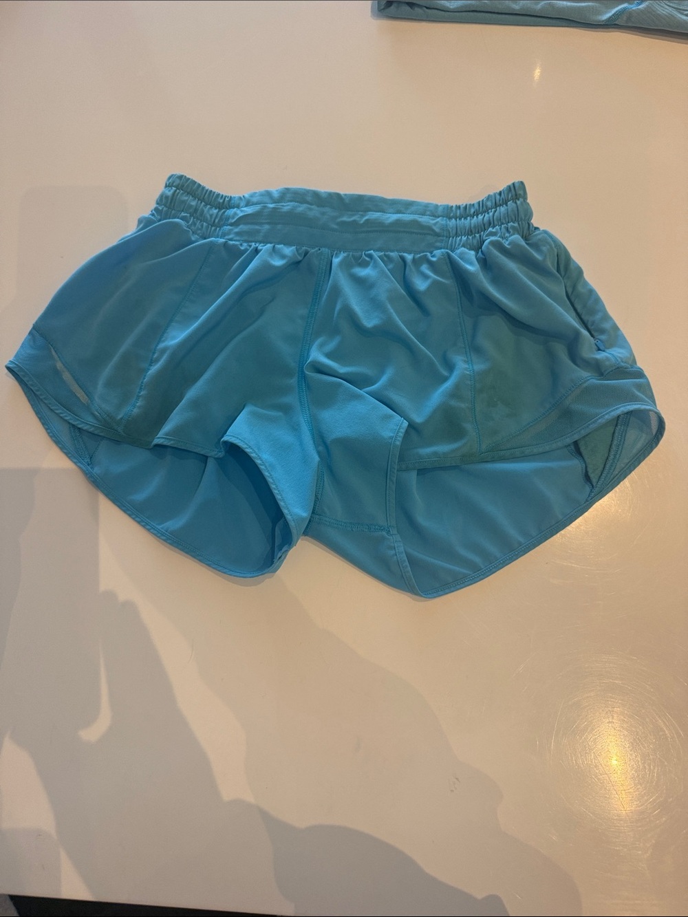 Lululemon Women's Light Blue Athletic Shorts